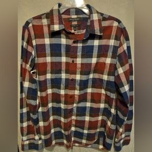 Banana Republic Red, White & Blue Flannel